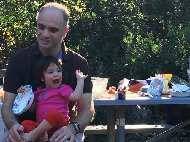 Feb 2018 - Dr. Ilia Kaminker and his adorable little princess Shirley