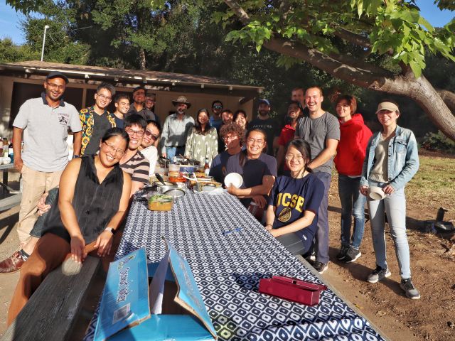 Nov 2019 - Han Lab Curry Day. We also said farewell to Dr. Blake Wilson. Wish him all the best.