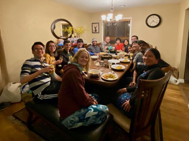 Feb 2020 - Hot pot, three kinds of fried rice, Pictionary, Mafia, and more!